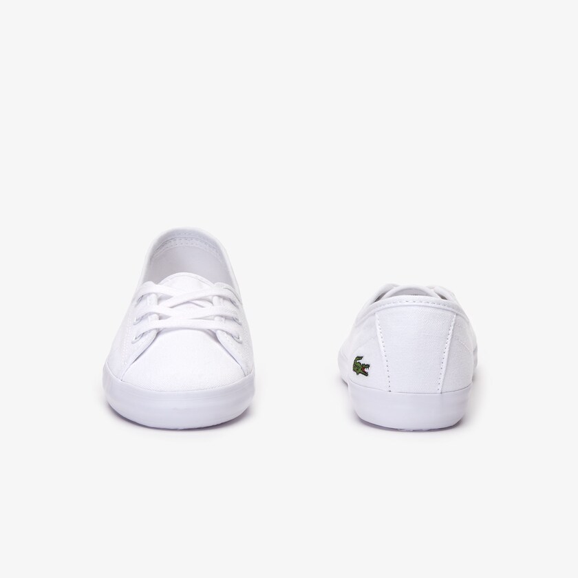 Tenis Lacoste Feminino Branco Ziane Chunky Canvas KP4-84558Z6