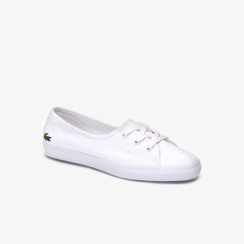 Tenis Lacoste Feminino Branco Ziane Chunky Canvas KP4-84558Z6