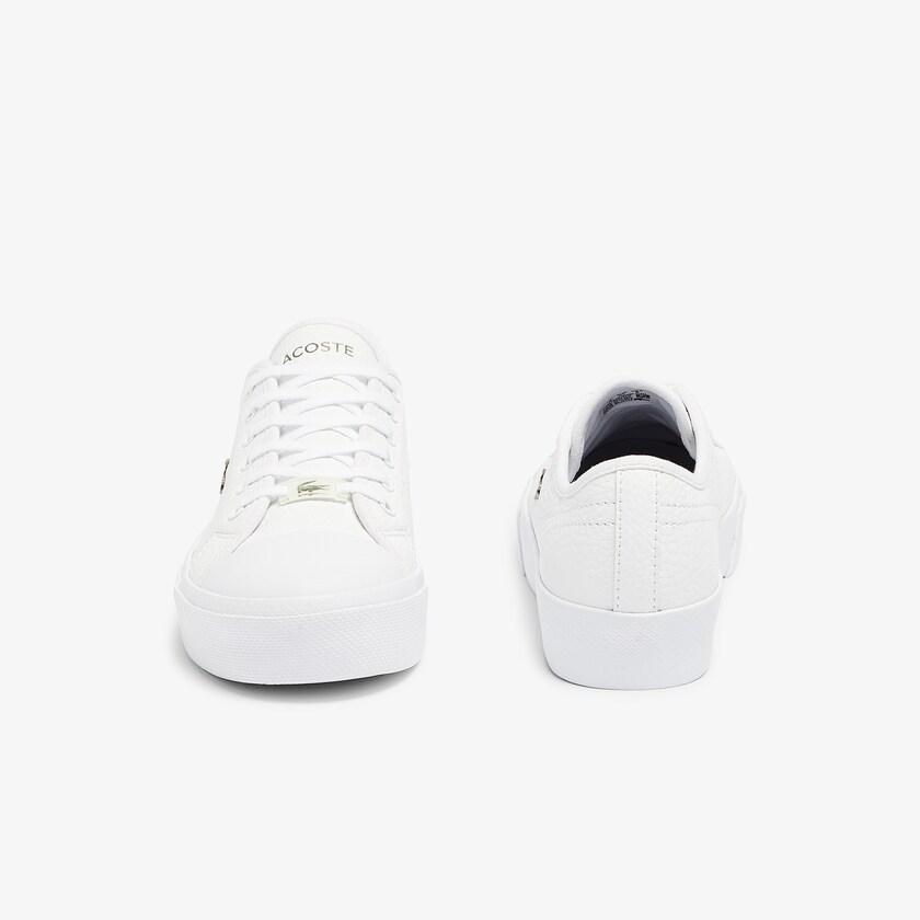 Tenis Lacoste Feminino Branco Ziane Plus Grand Leather PS1-04490T2
