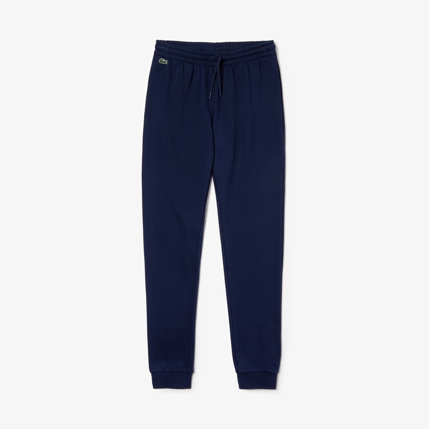 Calças De Treino Lacoste Feminino Azul Marinho Azuis SPORT Tennis Fleece NZ5-28352K1