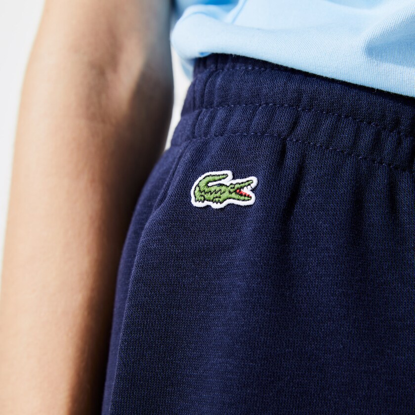 Calças De Treino Lacoste Feminino Azul Marinho Azuis SPORT Tennis Fleece NZ5-28352K1