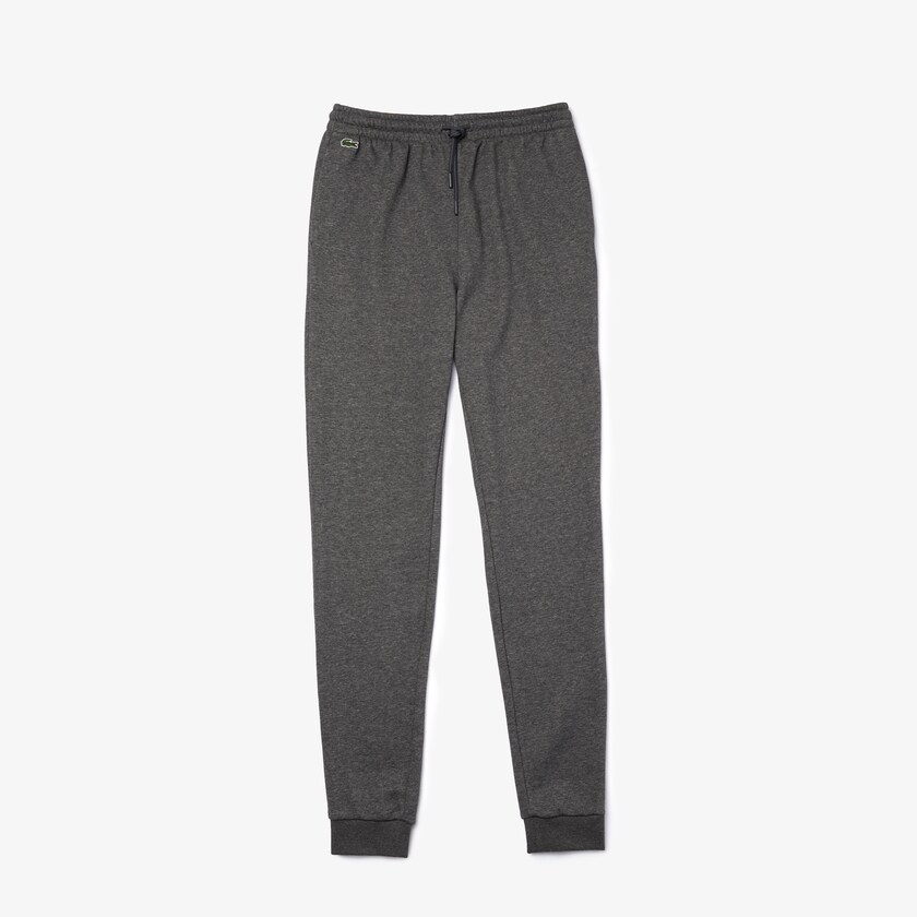 Calças De Treino Lacoste Feminino Cinzentas SPORT Tennis Fleece KS4-50965F8