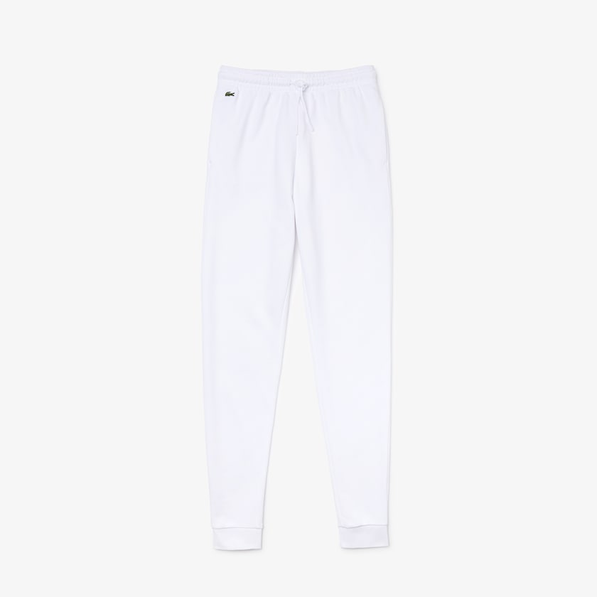 Calças De Treino Lacoste Feminino Branco SPORT Tennis Fleece TI8-43134R8