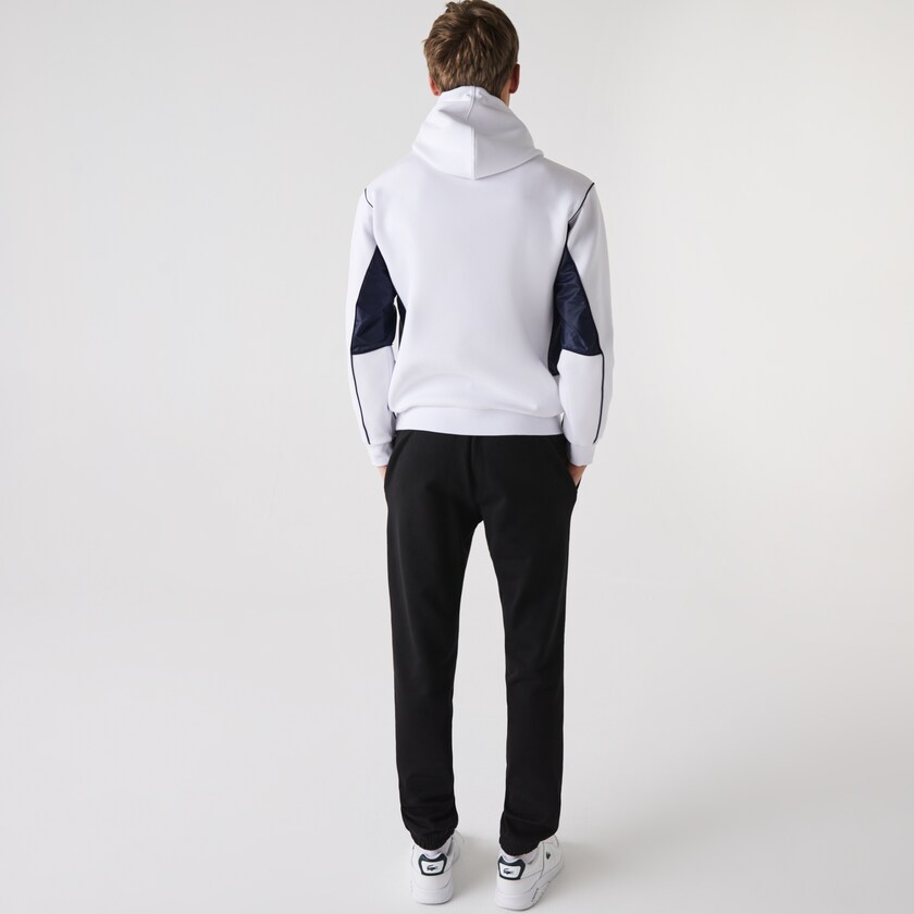 Calças De Treino Lacoste Masculino Pretas SPORT Tennis in fleece PR7-82138M4