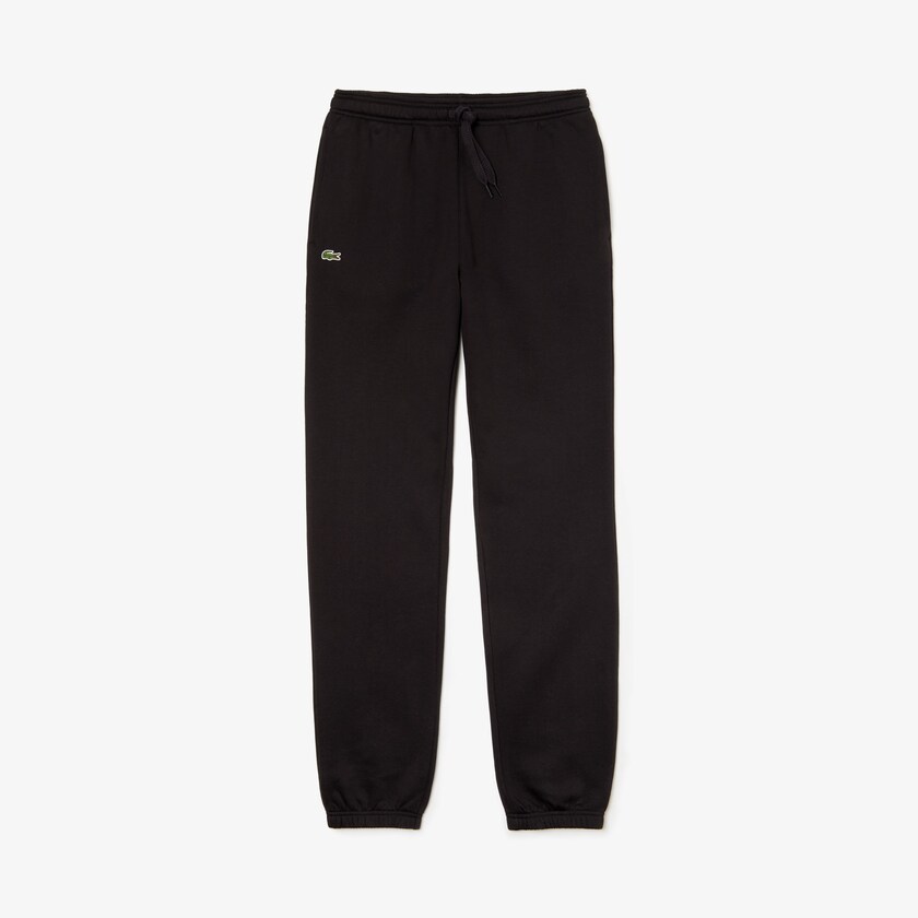 Calças De Treino Lacoste Masculino Pretas SPORT Tennis in fleece PR7-82138M4