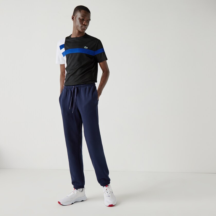 Calças De Treino Lacoste Masculino Azul Marinho Azuis SPORT Tennis in fleece IH2-66546C9