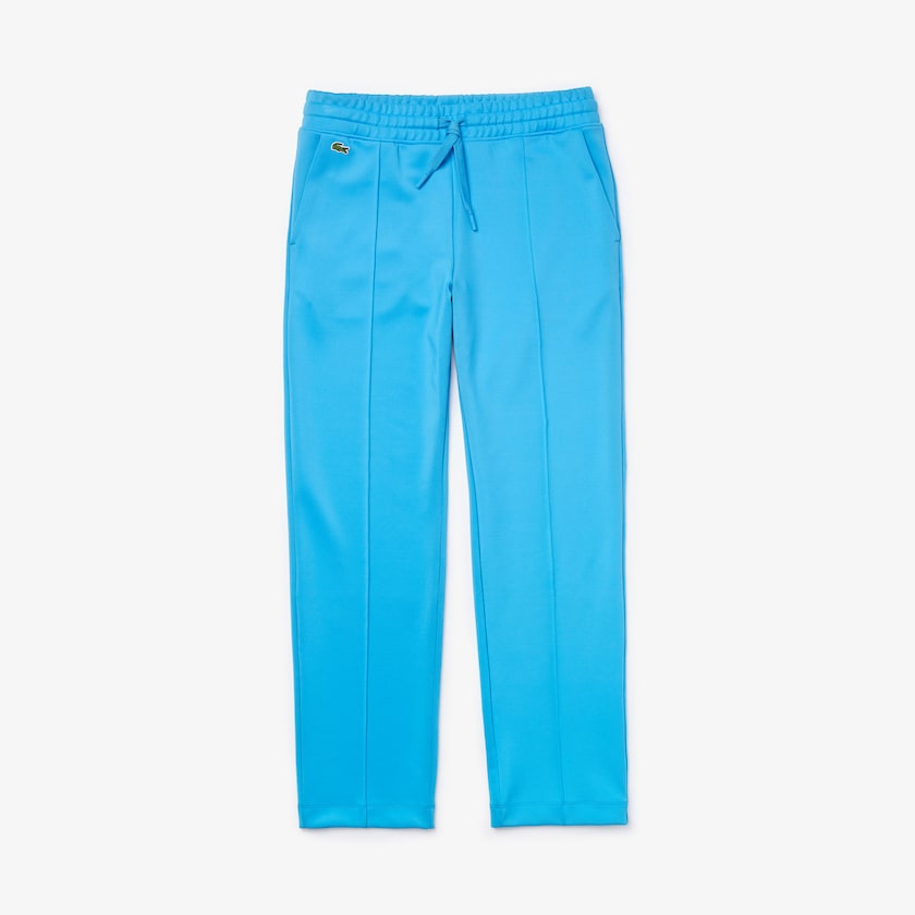 Calças De Treino Lacoste Feminino Azuis Stretch Waistband TA7-50505X6