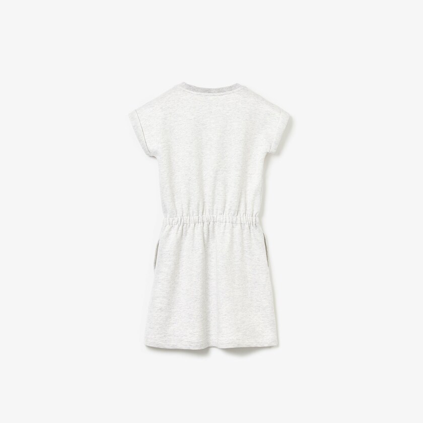 Vestido Lacoste Criança Cinzentas Tricolor Stripe Drop Shoulder ZG8-40214C6