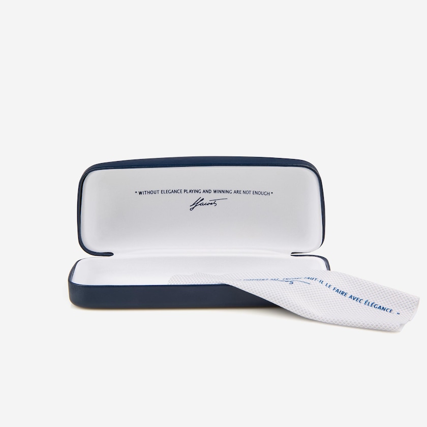Óculos de Sol Lacoste Feminino Douradas Escuro Oval Metal Paris Collection XJ5-39643H4