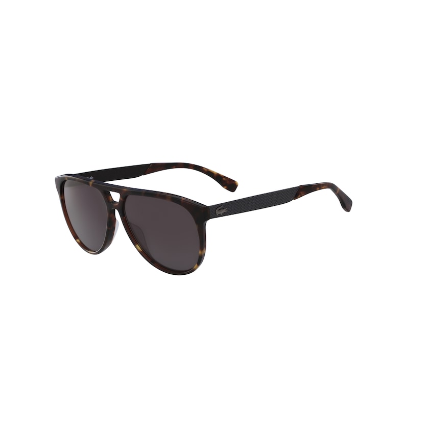 Óculos de Sol Lacoste Masculino Marrom Plastic Pilot Shape YS3-32143Z6